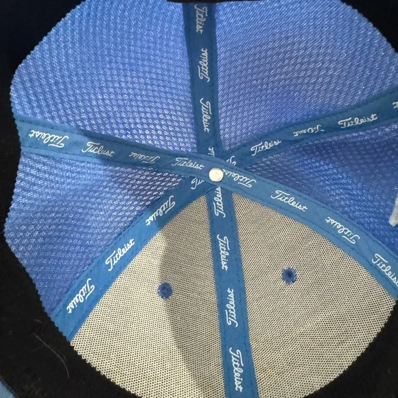 Mens Titleist Blue Mesh Baseball Cap Size M-L - Picture 9 of 14